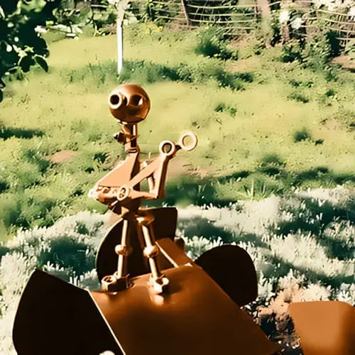 Decorative Windmill | Wind-powered | Musical Charm | Steel