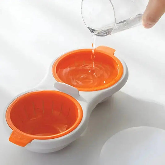 Microwave Egg Poacher | Non-stick | Quick Poaching | Plastic
