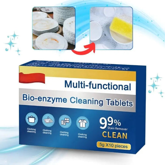 Cleaning Tablets | Stain Removal | Antibacterial Protection | Chemical