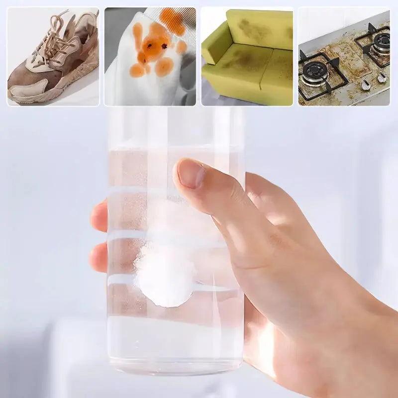 Cleaning Tablets | Stain Removal | Antibacterial Protection | Chemical