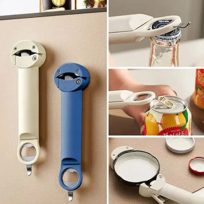 Jar Opener | Foldable Blade | Safe Smooth Use | Metal