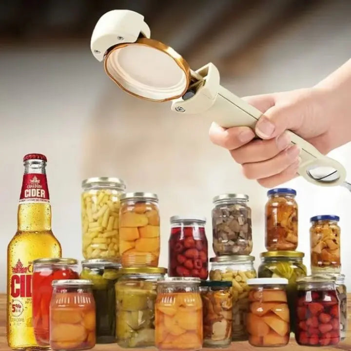 Jar Opener | Foldable Blade | Safe Smooth Use | Metal