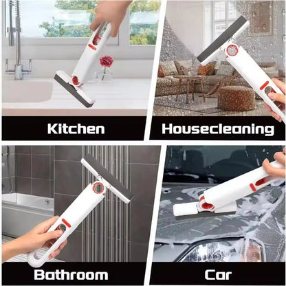 Mini Cleaning Stick | Streak-Free | Ergonomic Grip | Plastic