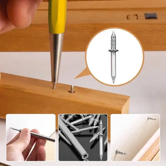 Baseboard Nails | Strong Hold | Damage-free Finish | Metal