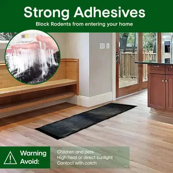 Rat Glue Trap | Non-stick Adhesive | Chemical-free Safety | Plastic