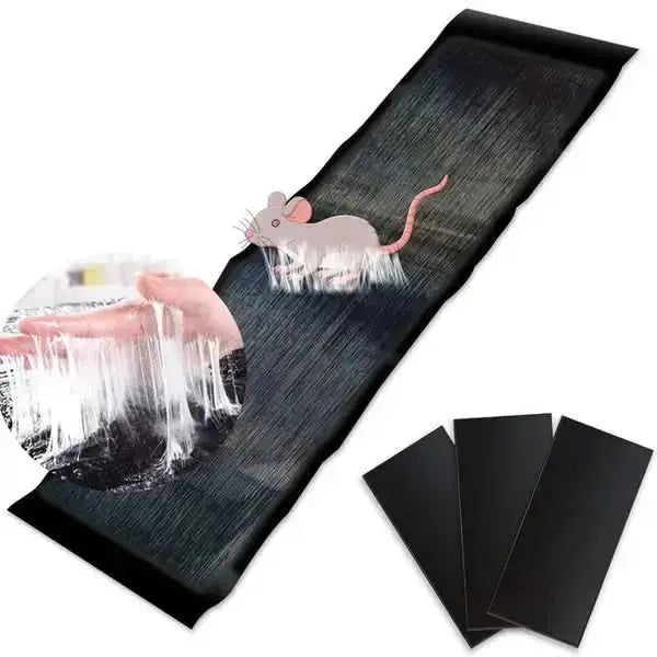 Rat Glue Trap | Non-stick Adhesive | Chemical-free Safety | Plastic