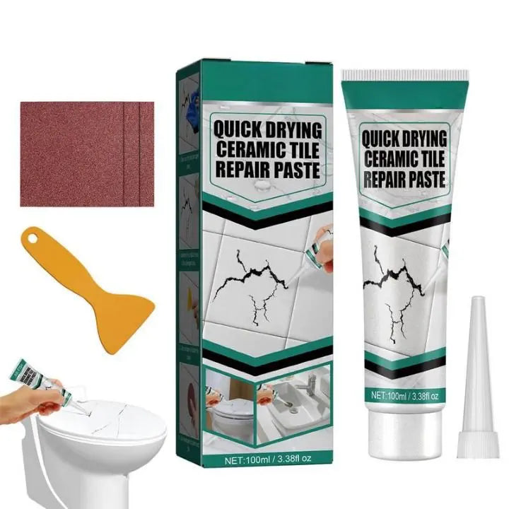 Tile Repair Paste | Quick Application | Durable Bond | Food-safe