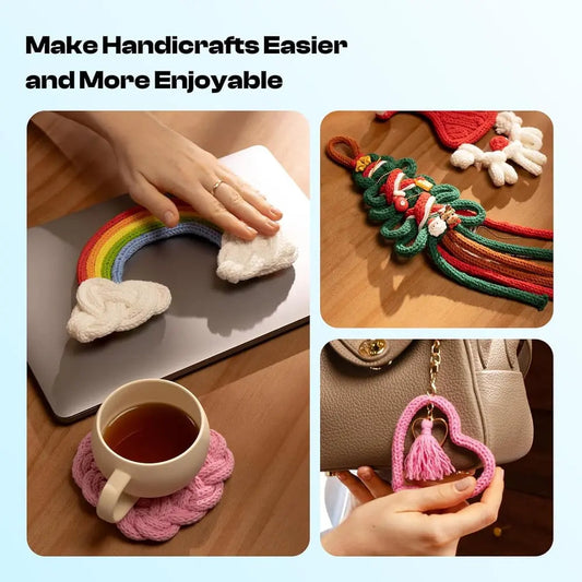 Knitting Tool | Non-stick | Even Tension System | Plastic