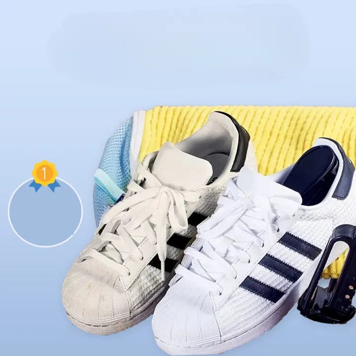 Shoe Cleaning Bag | Soft Bristles | Protects Shoes | Mesh