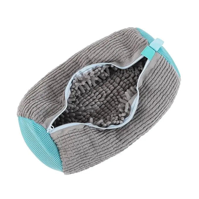 Shoe Cleaning Bag | Soft Bristles | Protects Shoes | Mesh