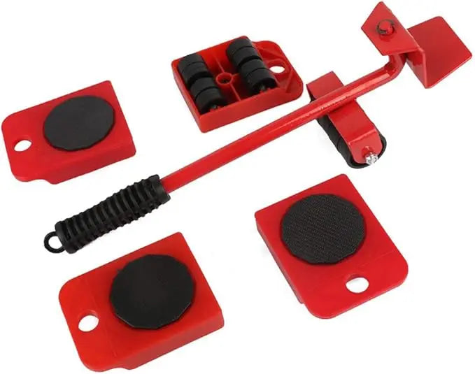 Furniture Lifter | Ergonomic Lever | Floor Protection | Carbon Steel