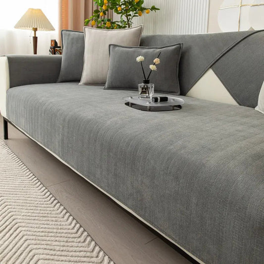 Sofa Cover | Non-slip | Secure Fit | Chenille