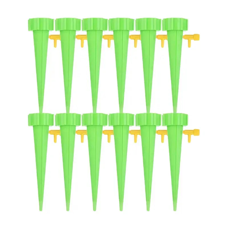 Self-Watering Spikes | Adjustable Flow | Automatic Watering | Plastic