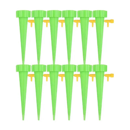 Self-Watering Spikes | Adjustable Flow | Automatic Watering | Plastic