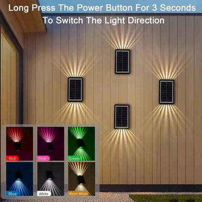 Outdoor Wall Light | Automatic Dusk Sensor | Customisable Colours | Plastic