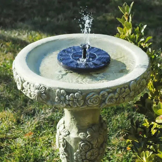 Solar Fountain | Solar Powered | Energy Saving | Plastic
