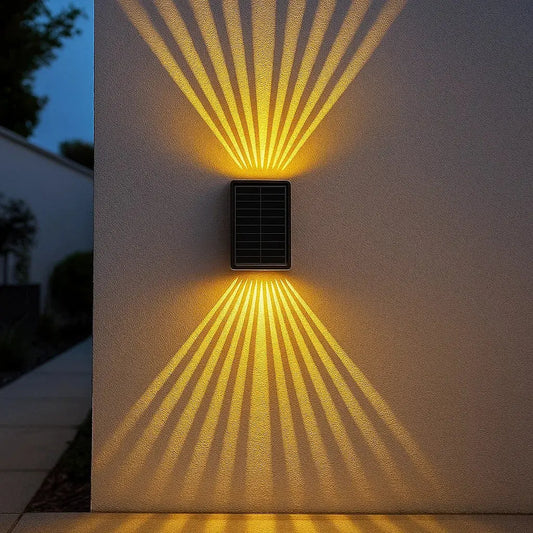 Outdoor Wall Light | Automatic Dusk Sensor | Customisable Colours | Plastic