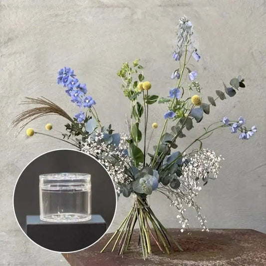 Flower Stem Holder | Spiral Shape | Secure Grip | Heat-resistant