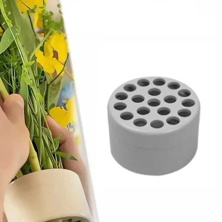 Flower Stem Holder | Spiral Shape | Secure Grip | Heat-resistant