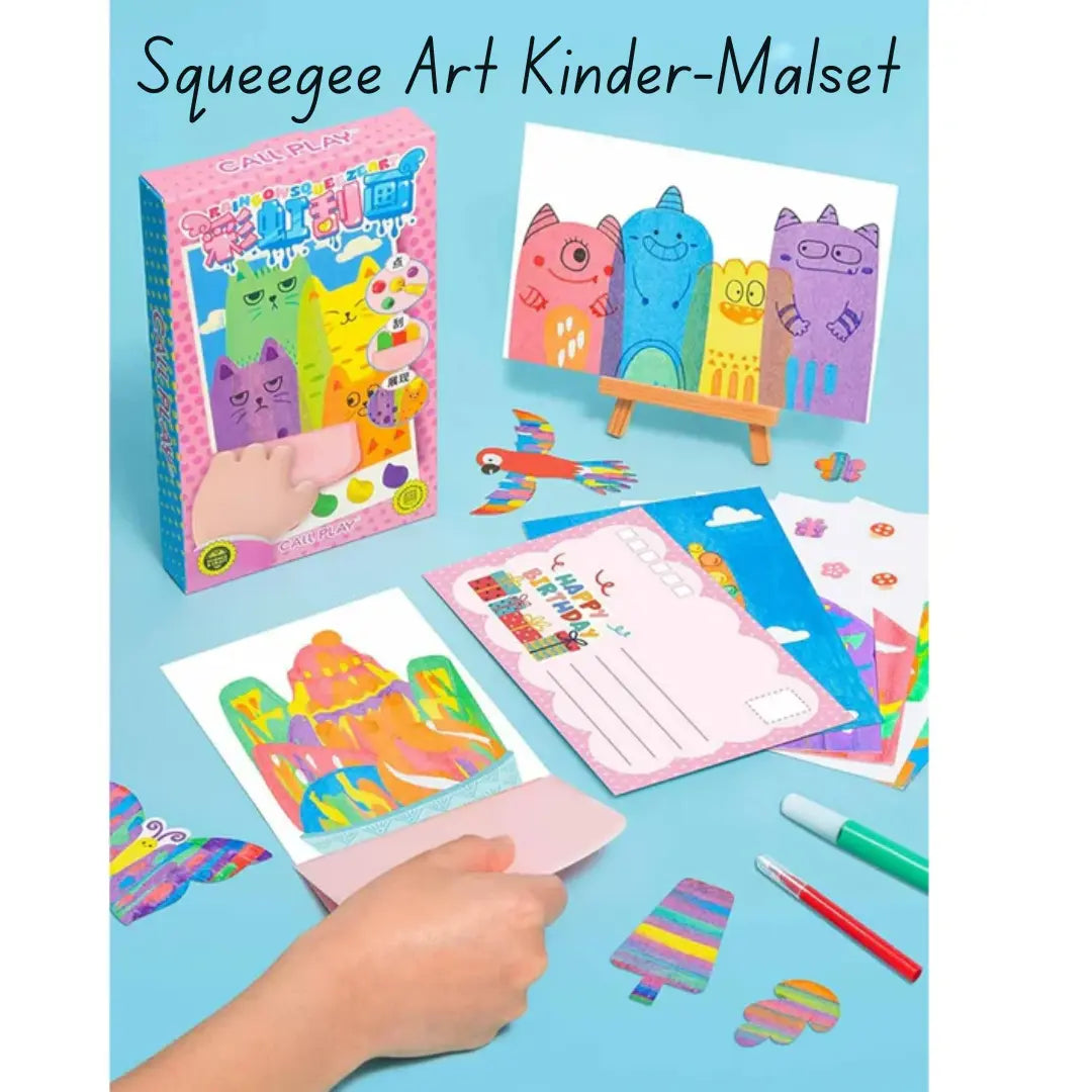 Children's Art Set | Mess-Free | Safe and Easy to Use | Plastic