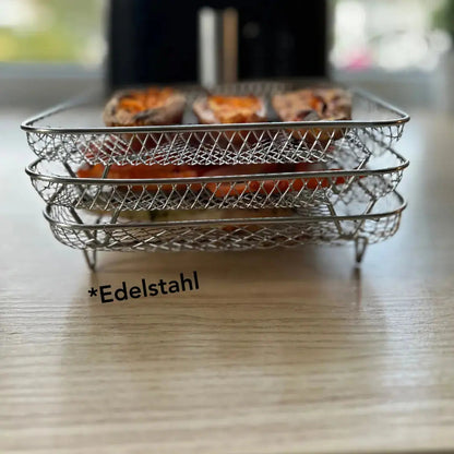 Air Fryer Basket | Multi-purpose | Pure Flavour | Stainless Steel