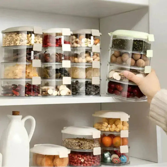 Spice Storage Box | Airtight | Space Saving | Plastic