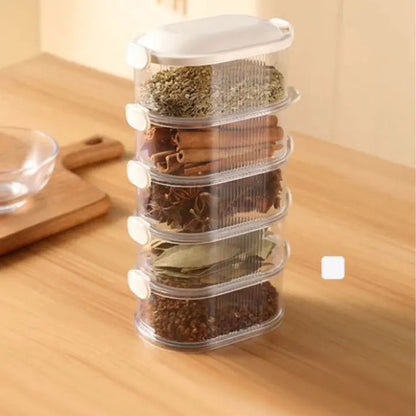 Spice Storage Box | Airtight | Space Saving | Plastic