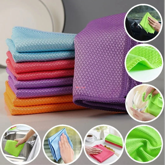 Cleaning Cloths | Streak-free | Highly Absorbent | Polyester