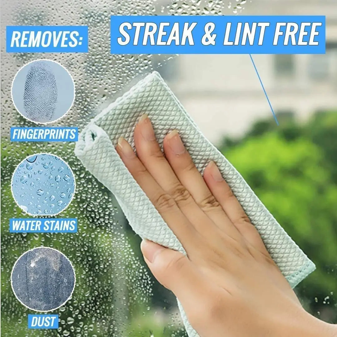 Cleaning Cloths | Streak-free | Highly Absorbent | Polyester