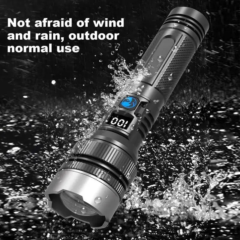 Flashlight | Extreme Brightness | Adjustable Zoom | Metal