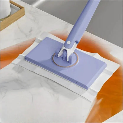 Mini Mop | Hands-free Use | 360° Rotation | Plastic