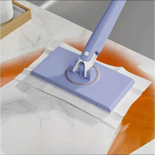 Mini Mop | Hands-free Use | 360° Rotation | Plastic