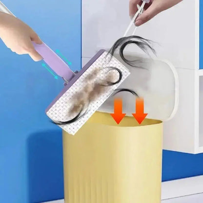 Mini Mop | Hands-free Use | 360° Rotation | Plastic