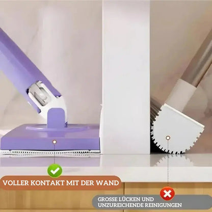 Mini Mop | Hands-free Use | 360° Rotation | Plastic