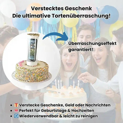 Cake Insert | Hidden Compartment | Magical Surprise | Food-safe