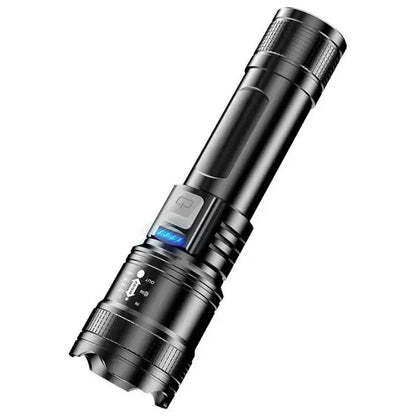 Flashlight | Extreme Brightness | Adjustable Zoom | Metal