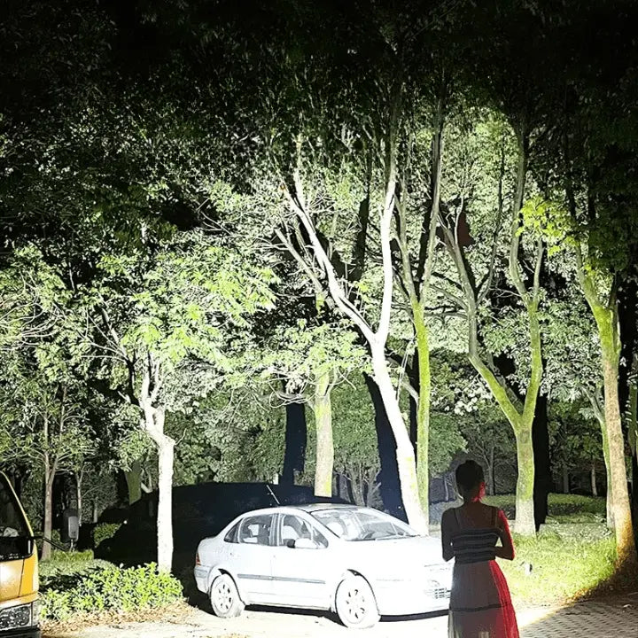 Flashlight | Extreme Brightness | Adjustable Zoom | Metal