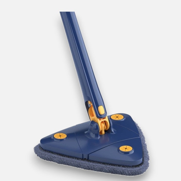 Triangular Mop | 360° Rotation | Easy Cleaning | Plastic