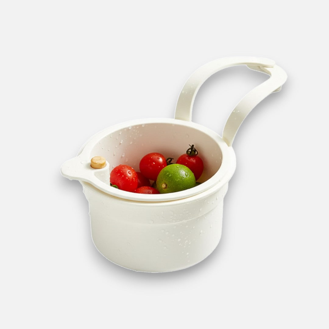Draining Basket | Efficient Filtration | Easy Installation | Food-safe