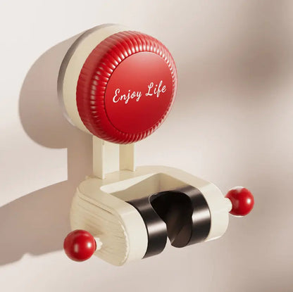 Adjustable Showerhead Holder | Strong Suction | Custom Height | Plastic