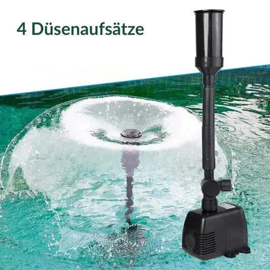 Adjustable Fountain Pump | Quiet Operation | Adjustable Flow | Plastic