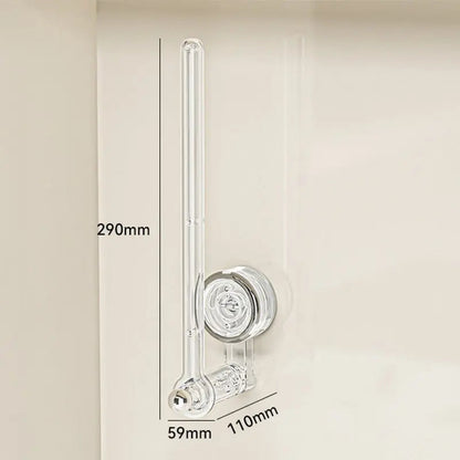 Suction Towel Holder | 180° Rotatable | Drill-Free Setup | Plastic