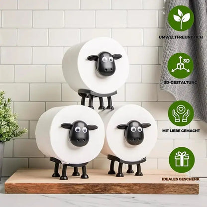 Toilet Paper Holder | Space-saving | Unique Design | PLA