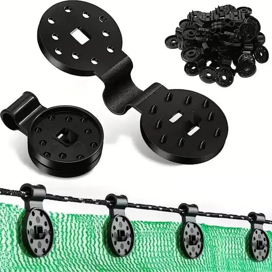 Shade Net Clips | Weather-resistant | Easy Attachment | Polyethylene