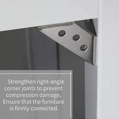 Corner Brackets | Anti-Wobble | Easy Installation | Stainless Steel