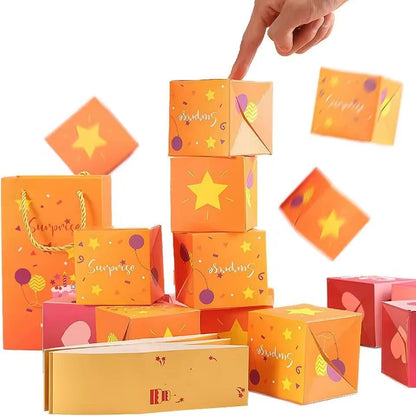 Pop-up Gift Box | Surprise Compartments | Memorable Unboxing | Cardboard