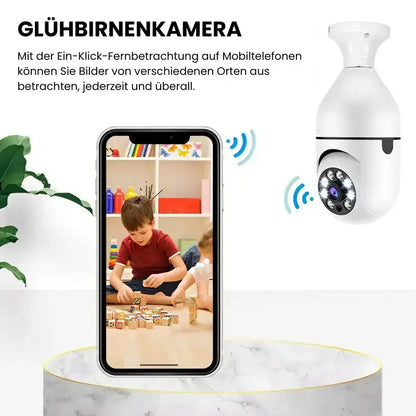 Wireless Security Camera | Full-Colour Night Vision | Automatic Person Tracking | Plastic