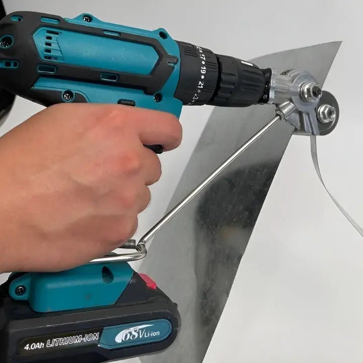 Drill Attachment | Quick Setup | Clean Precise Cuts | Chrome Steel