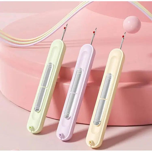 Needle Threader | Quick Threading | Precise Stitch Removal | Plastic
