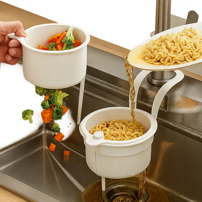 Draining Basket | Efficient Filtration | Easy Installation | Food-safe